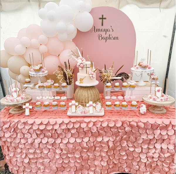 Dessert table spread